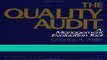 Read The Quality Audit: A Management Evaluation Tool Best Collection