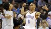 Russell Westbrook Pregame Dance with Cameron Payne RETURNS with ‘Juju on Dat Beat’ & Triple Double