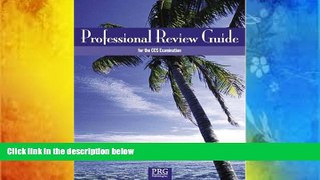 Read  Professional Review Guide for the CCS Examination w/ Interactive CD-ROM, 2005 Edition