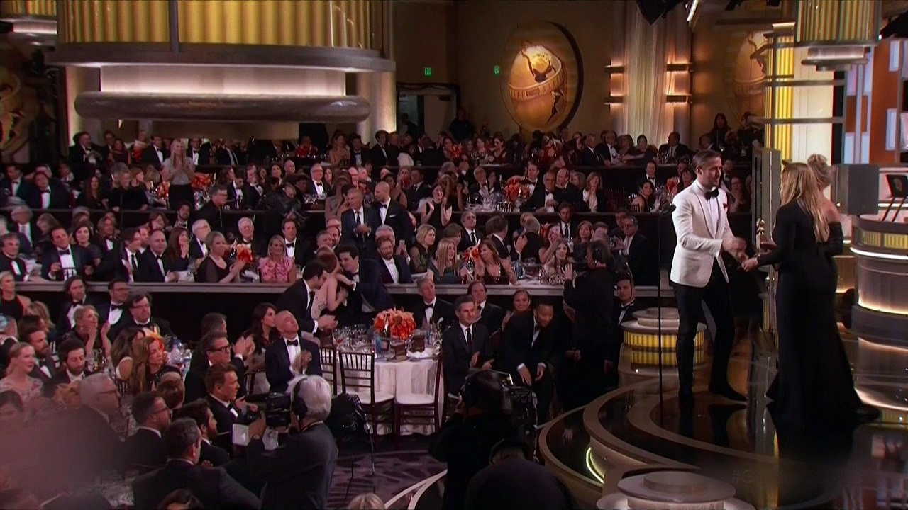 Golden Globes: Ryan Gosling wins Best Actor in a Musical