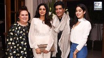 Sridevi & Jhanvi Kapoor Dazzle At Manish Malhotra's Party