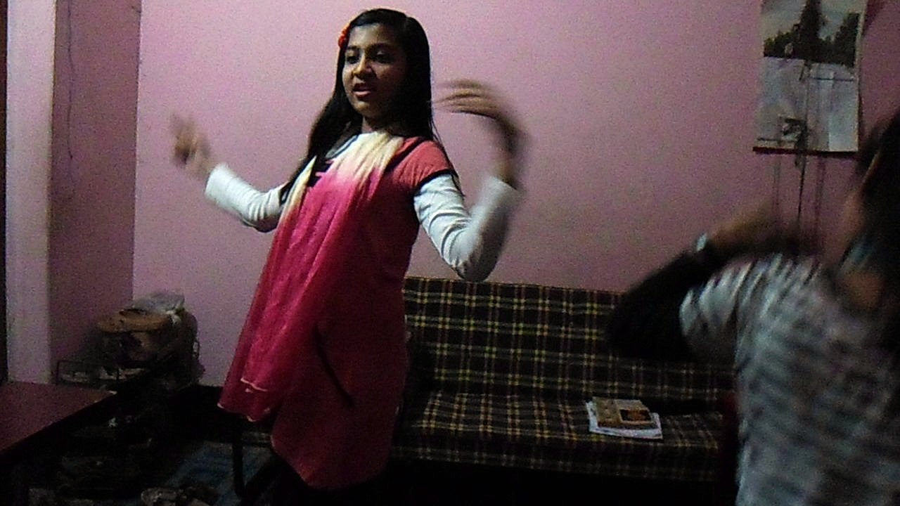 hindi mashup song dance by two girls