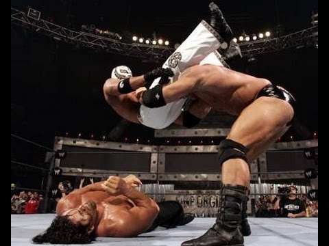 WWE Batista vs Rey Mysterio vs The Great Khali - The Giant vs The Animal and The Giant Killer