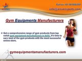 Gym Equipment Manufacturers in India