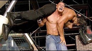 WWE John Cena vs The Great Khali -  John Cena almost strangled The Great Khali