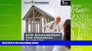 Download  Tools   Techniques of Risk Management for Financial Planners  PDF READ Ebook