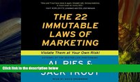 Read  The 22 Immutable Laws of Marketing: Violate Them at Your Own Risk!  Ebook READ Ebook