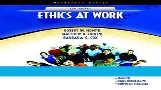 Read Ethics at Work (NetEffect Series) Populer Book