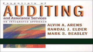 Read Essentials of Auditing and Assurance Services: An Integrated Approach Populer Book