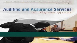 [PDF] Auditing and Assurance Services (10th Edition) (Charles T Horngren Series in Accounting)