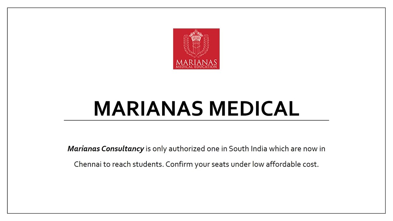 Marianas Medical_Mbbs College In Philippines