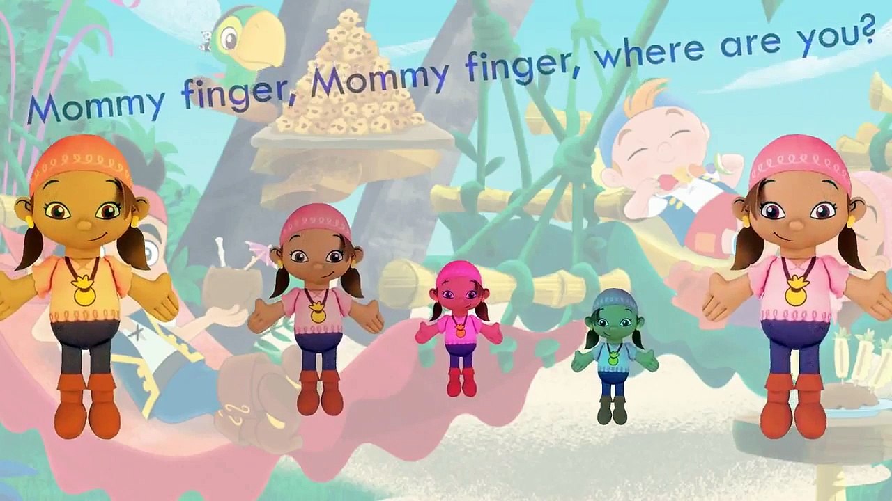 Jake And The Neverland Pirates Toys Finger Family Song Daddy Finger Nursery Rhymes