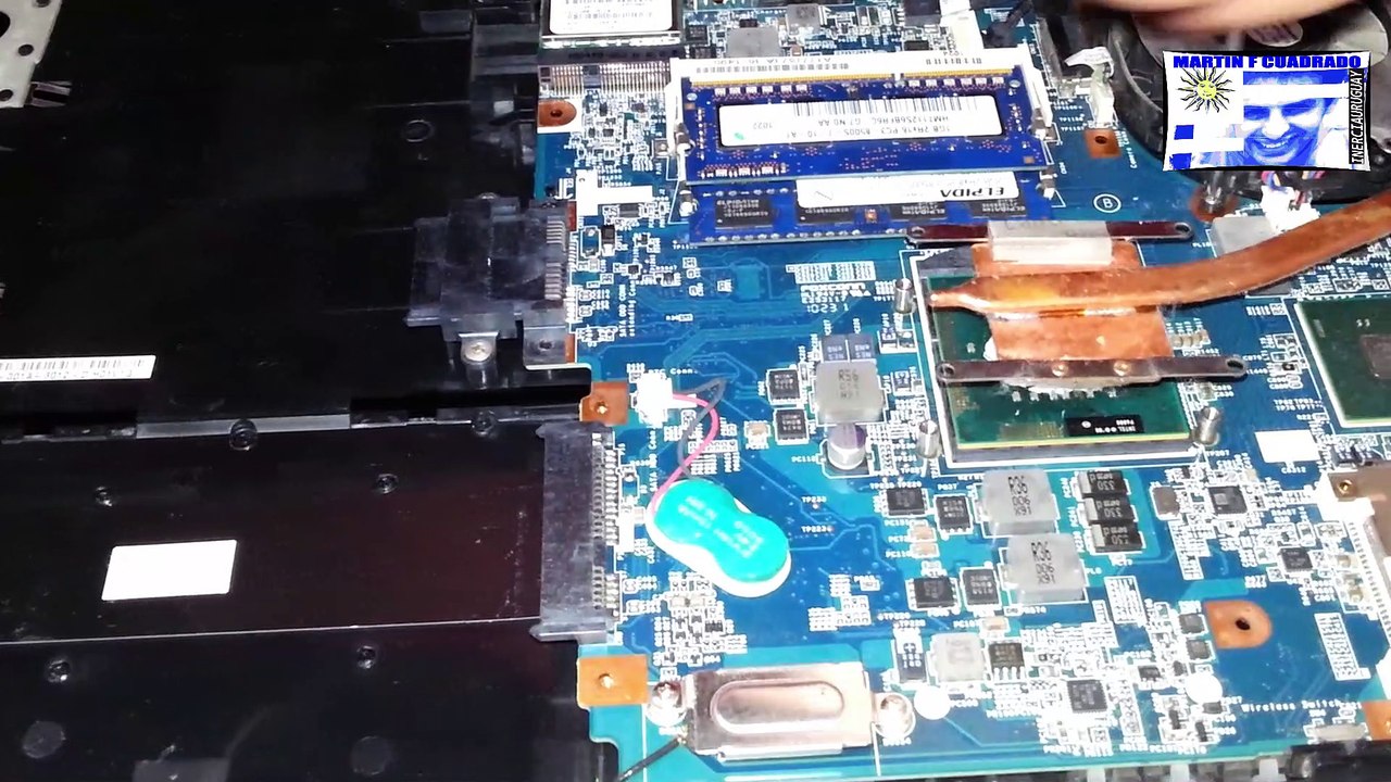 SONY VAIO VPCEB SERIES DISARMED DESARMADO CLEANING LIMPIEZA FAN TAKE KEYBOARD SACAR TECLADO PROCESSOR PASTE PASTA PROCESADOR