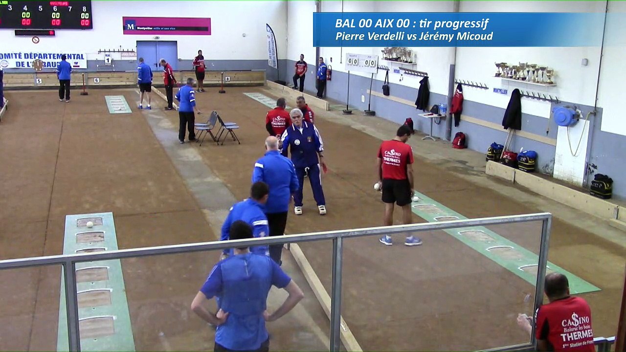 Premier tour, tir progressif, Club Elite Masculin, J5, Balaruc-les-Bains contre Aix-les-Bains, saison 2016-2017