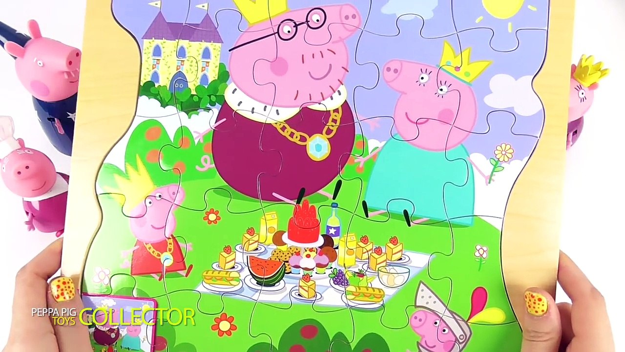Peppa Pig Royal Family - Peppa Pig Wooden Puzzle