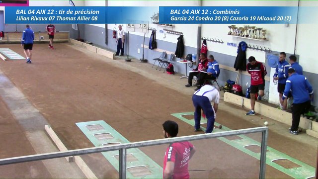 Second tour, second tir de précision, Club Elite Masculin, J5, Balaruc-les-Bains contre Aix-les-Bains, saison 2016-2017
