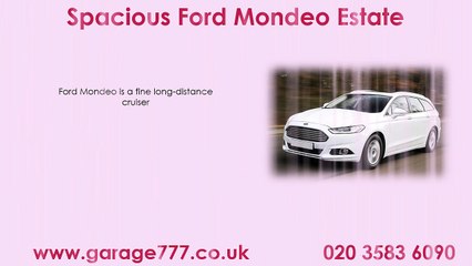 Spacious Ford Mondeo Estate