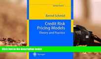 Read  Credit Risk Pricing Models: Theory and Practice (Springer Finance)  Ebook READ Ebook