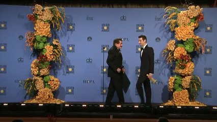 Justin Horowitz _ La La Land Lyricists - Golden Globes - Full Backtage Interview