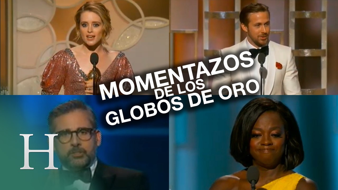Los momentazos de los Globos de Oro 2017