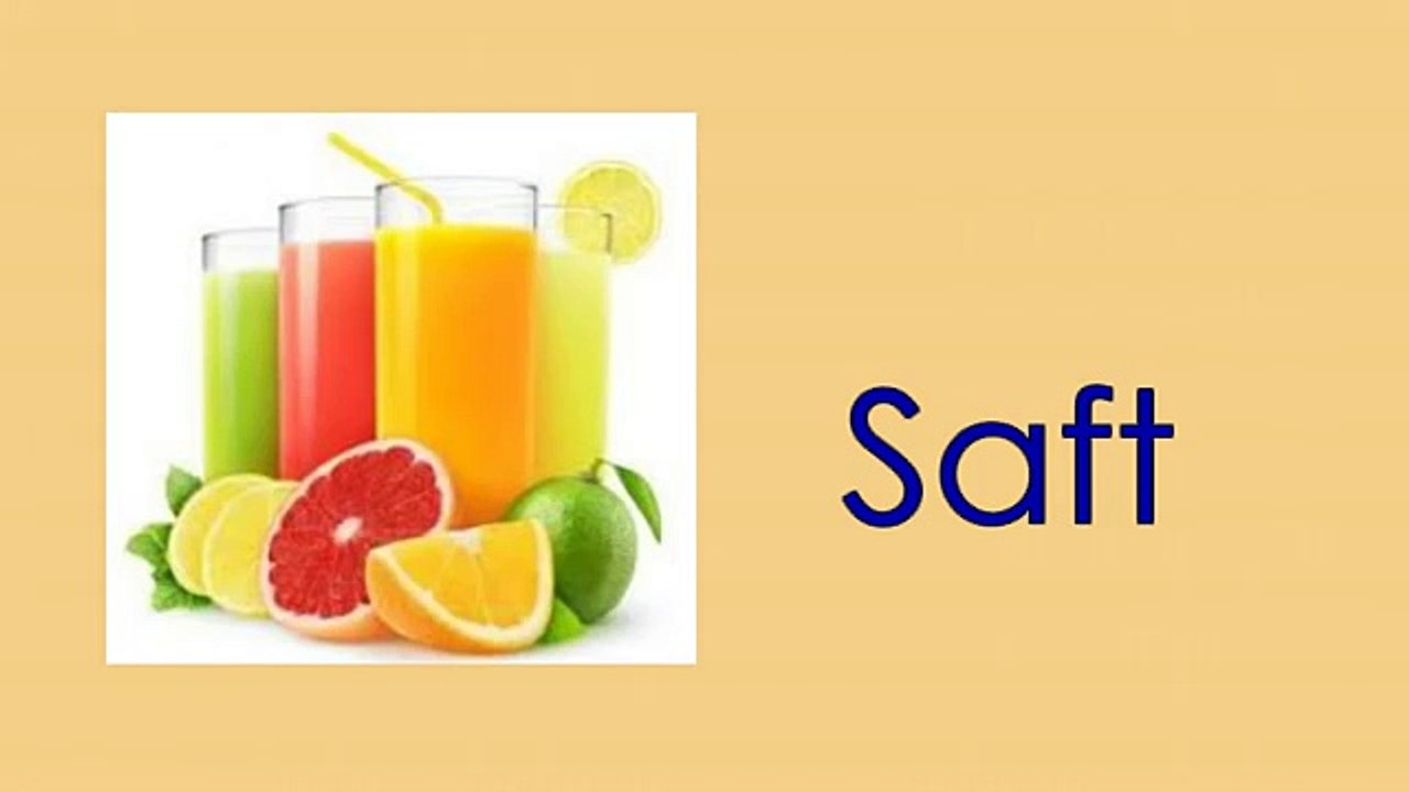 Deutsch Wortschatz 1- essen und trinken (1)