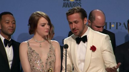 Golden Globes: La La Land cast talk relatability