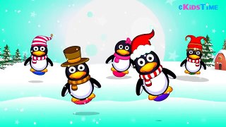 FINGER FAMILY RHYMES (Penguin Finger Family) Songs for Children