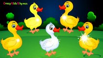 Five Little Ducks Finger Family Nursery Rhyme - Kids Animation Rhymes Songs Finger Family Song[1]