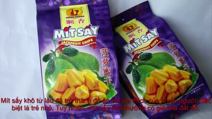 Cách làm mít sấy khô giòn ngon, thơm và đẹp mắt cực dễ