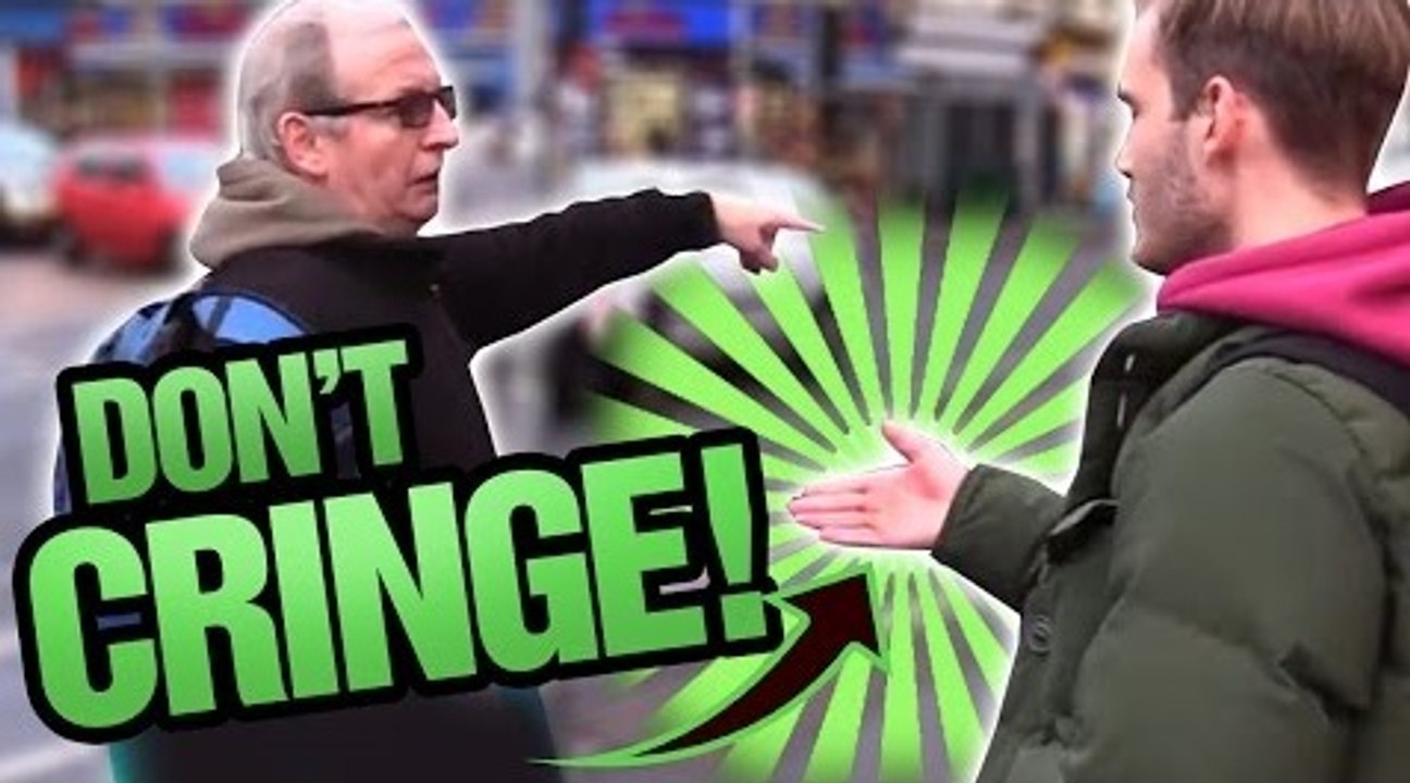 PEWDIEPIE-TRY NOT TO CRINGE -HANDSHAKE EDITION-