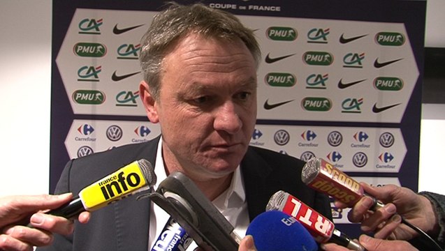 Frédéric Hantz après OL 5-0 MHSC (CdF)