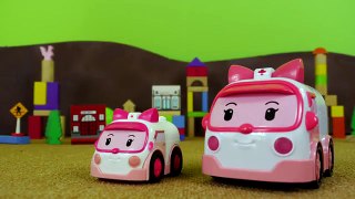 Robocar Poli Rescue Team Toy Collection Learn To Count in English! Live Demo (로보 카 폴리)