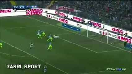 اودينيزي 2-1 انتر ميلان أهداف اللقاء