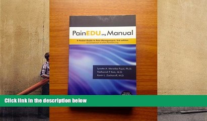 PDF  PainEDU.org Manual: A Pocket Guide to Pain Management, 3rd Edition Trial Ebook