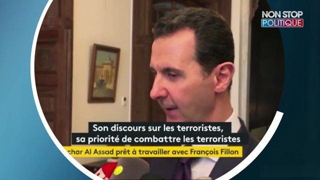 Dossier syrien : Bachar al-Assad séduit par les propos de François Fillon