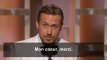 Ryan Gosling rend hommage à sa compagne Eva Mendes