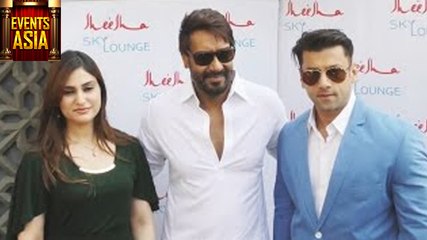 Ajay Devgan & Other Bollywood Celebs At Launch Of Sheesha Sky Lounge