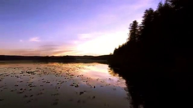 Sunset Aerials Over Silver Lake Photography (Washington, USA)