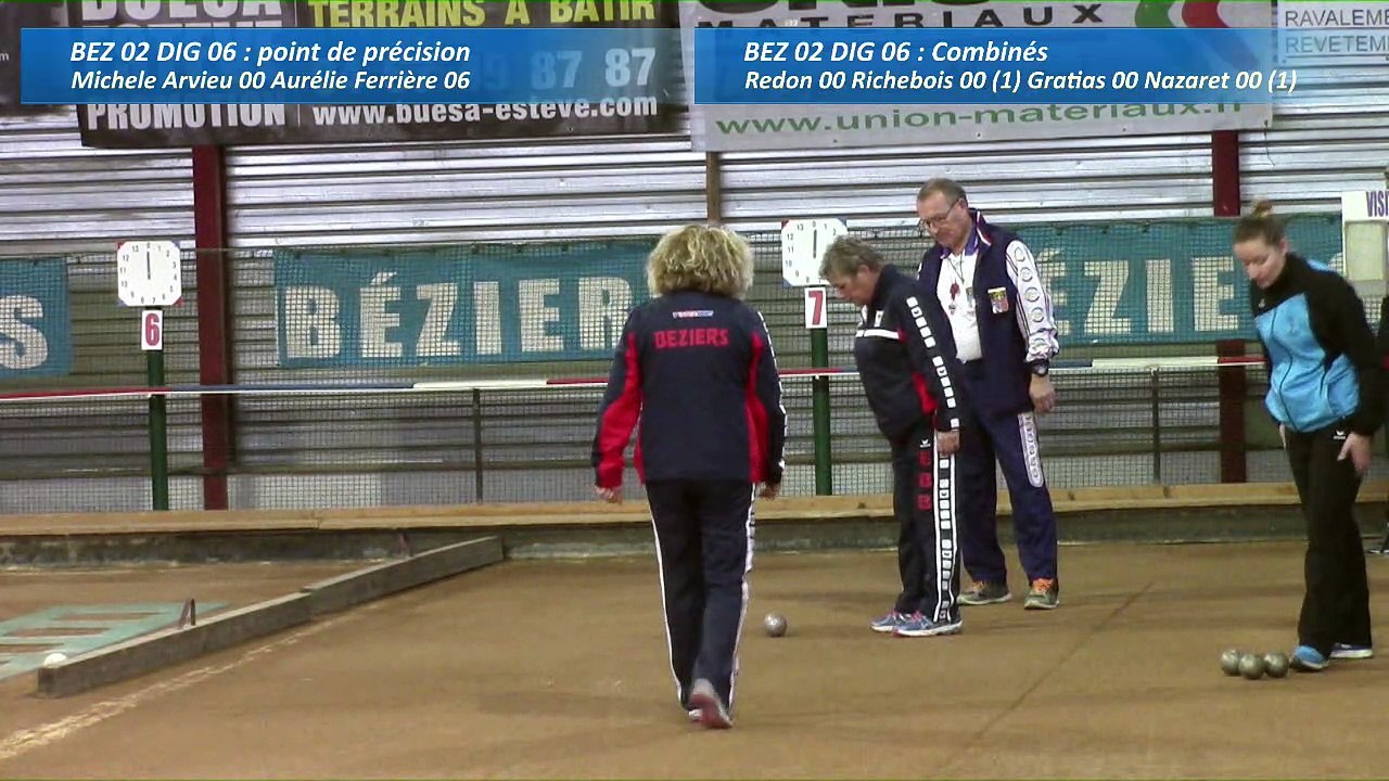 Second tour, point de précision, Béziers contre Digoin, Club Elite Féminin, J5, saison 2016-2017