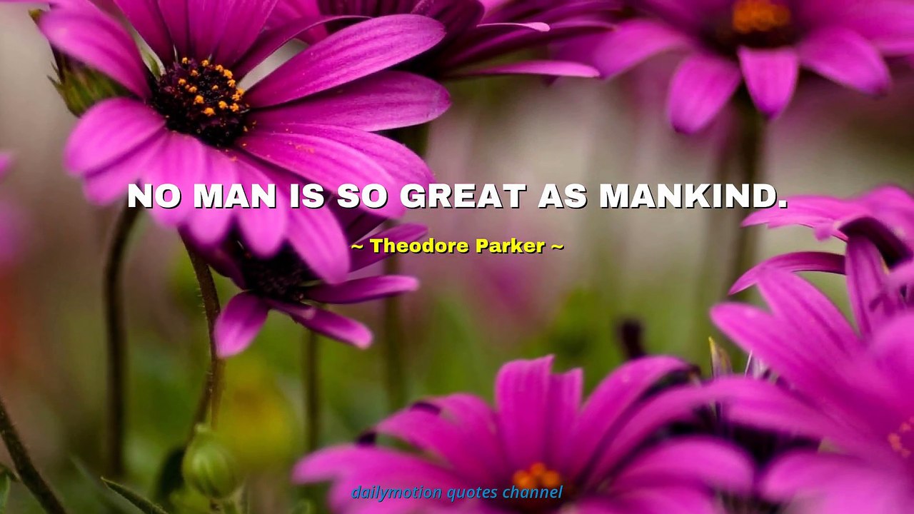 Theodore Parker Quotes