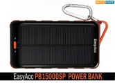 Accumulateur Chargeur Power Bank solaire USB x2 EasyAcc PB15000SP 15000mAh