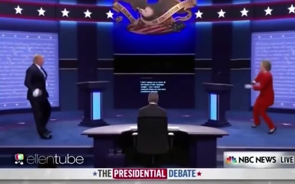 Трамп и Клинтон танцуют калинку-малинку - Позитивнеько480px
