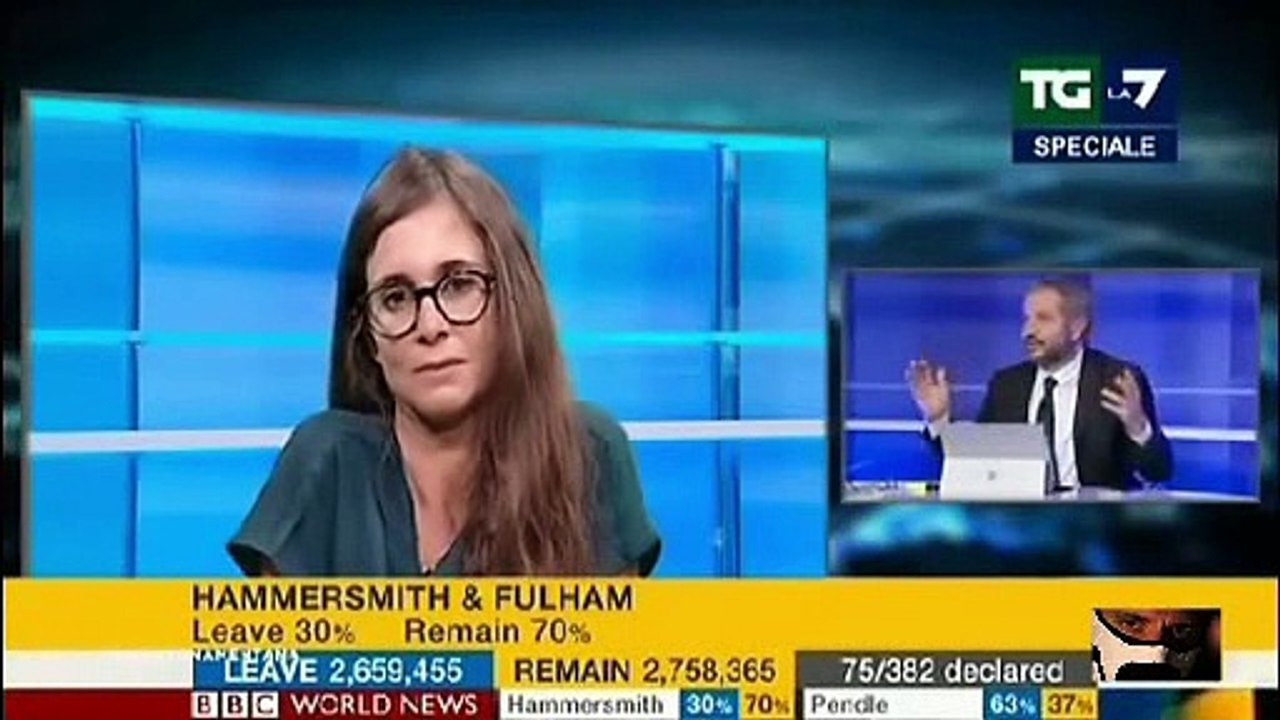 Claudio Borghi BREXIT La Lunga Notte VS UK LEAVE 23/06/2016 Part_3