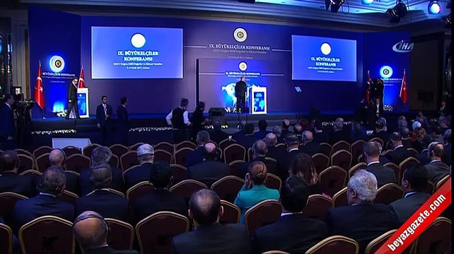 Dışişleri Bakanı Mevlüt Çavuşoğlu, Büyükelçiler Konferansında Konuştu