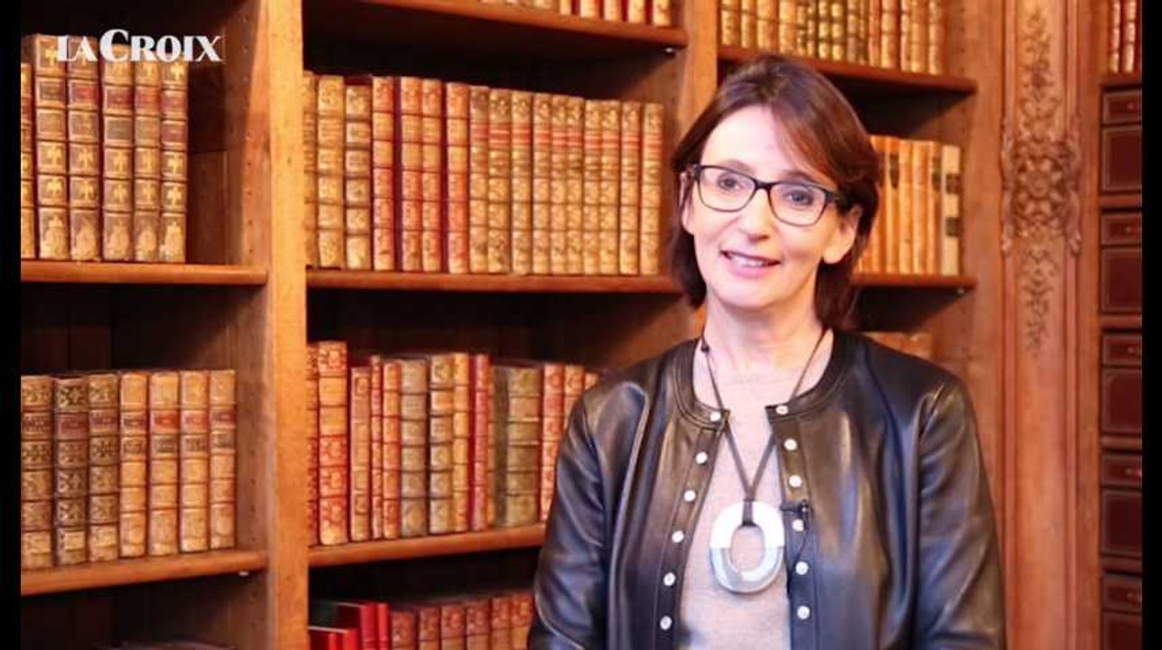 Présentation de la bibliothèque de Richelieu par la présidente de la BNF