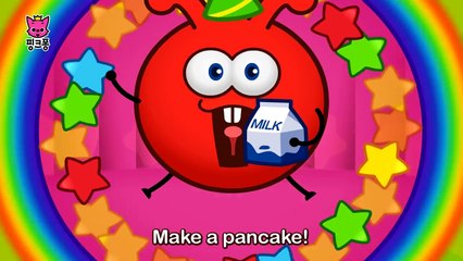 Make a Pancake _ 팬케이크를 만들어요 _ 마더구스 _ 핑크퐁! 인기동요-aD1VBE6J4kc