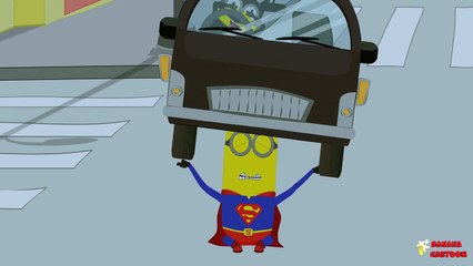 Minions Vs Hulk in Gym Funny Prank Cartoon! Finger Family #Minions Songs Nursery Rhymes_18