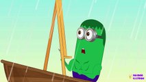 Minions Vs Hulk in Gym Funny Prank Cartoon! Finger Family #Minions Songs Nursery Rhymes_44