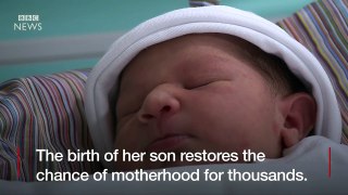 Frozen ovary birth- 'It's a miracle that I have my son' - BBC News