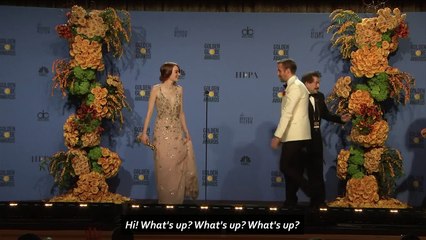 Ryan Gosling pays emotional tribute to "his lady"